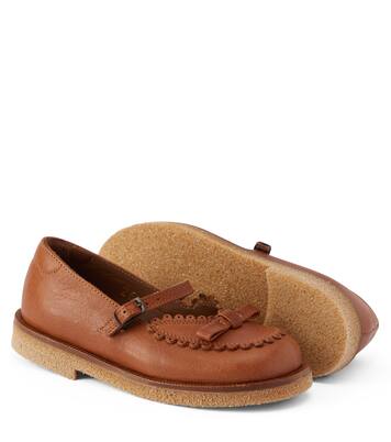 Ballerine Mary Jane Kava in pelle | PèPè