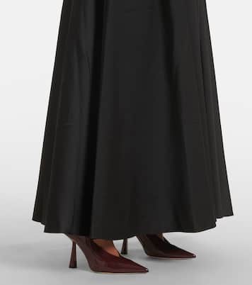 Abito lungo in taffetà di misto seta | Roland Mouret