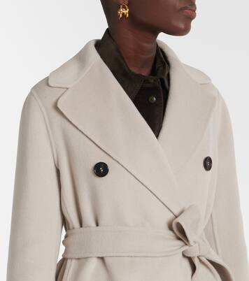 Double-breasted wool coat | 'S Max Mara