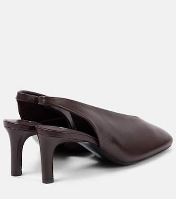 Slingback-Pumps aus Leder | Jil Sander