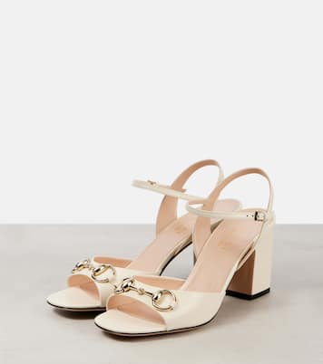 Horsebit leather sandals | Gucci