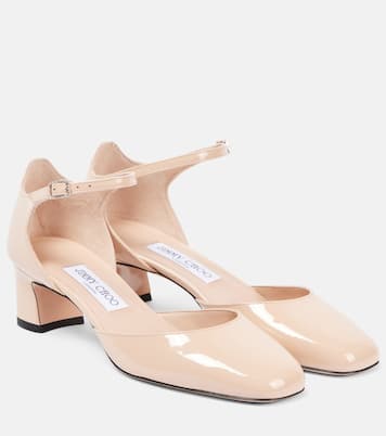 Escarpins Pixie 45 en cuir verni | Jimmy Choo