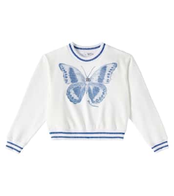 Felpa DG in jersey di cotone | Dolce&Gabbana Kids