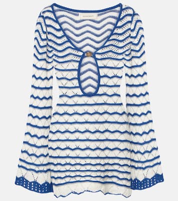 Vestido de playa Rey de croché de mezcla de algodón | Bananhot