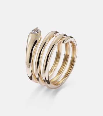 Bague en or 14 ct et diamant | Stone and Strand