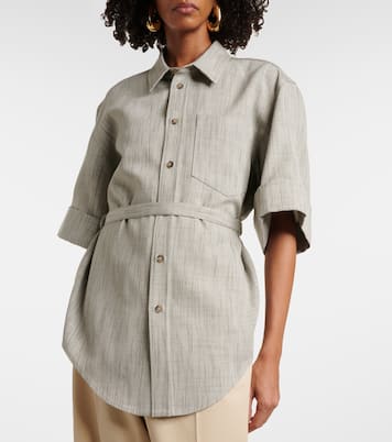 Camicia in seta, lana e cotone  | Tod's
