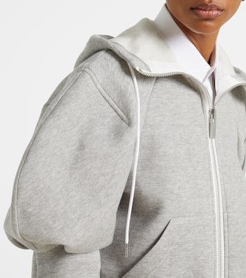 Sudadera de jersey en mezcla de algodón | Sacai