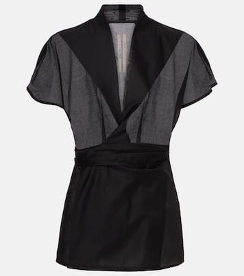 Top a portafoglio Laura in cotone | Rick Owens