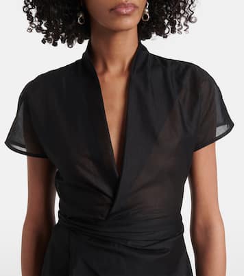 Top a portafoglio Laura in cotone | Rick Owens