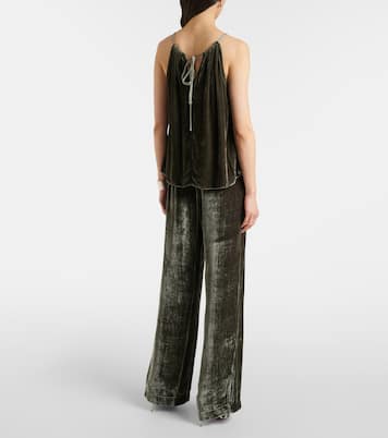 Top Aleah in velluto | Velvet
