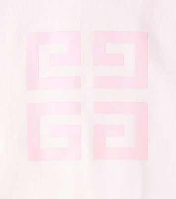 Felpa in jersey di misto cotone con zip | Givenchy Kids
