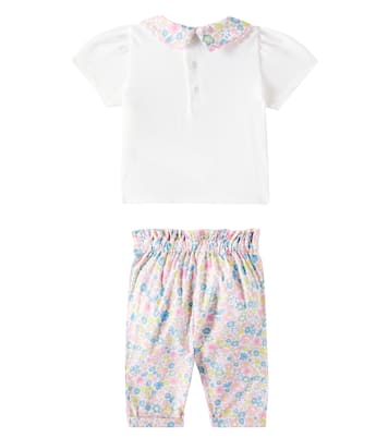 Baby Teddy Bear T-shirt and pants set | Moschino Kids