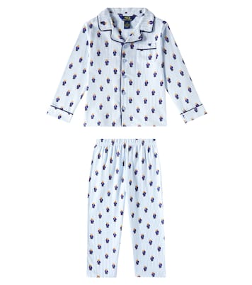 Polo Bear cotton pajamas | Polo Ralph Lauren Kids