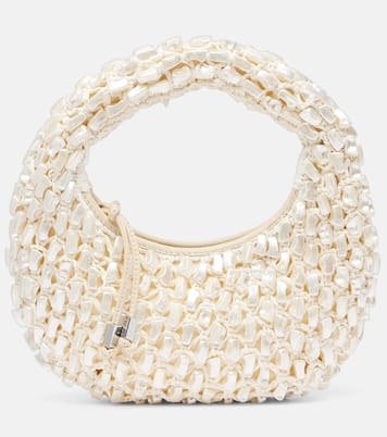 Reef crochet embellished shoulder bag | Staud