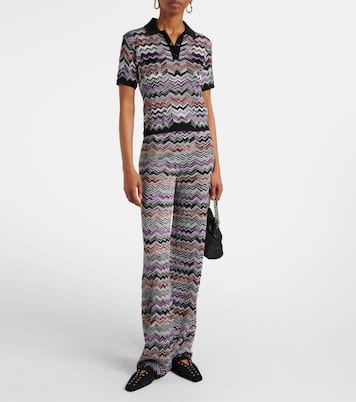 Polo in maglia a zig-zag | Missoni