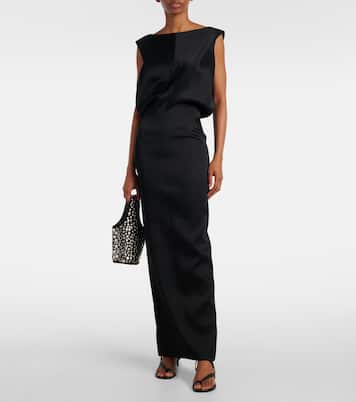 Maxikleid Terran aus Satin | Khaite