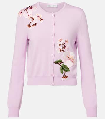 Cardigan en laine vierge | Oscar de la Renta