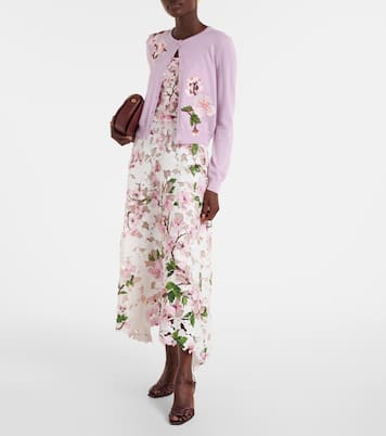 Cardigan en laine vierge | Oscar de la Renta