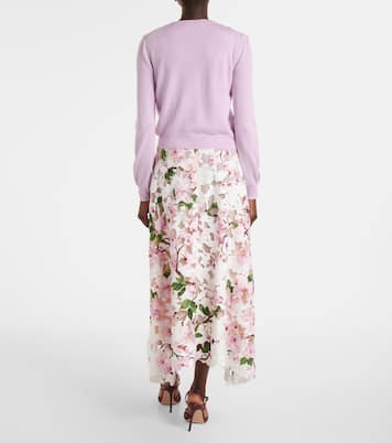 Cardigan en laine vierge | Oscar de la Renta