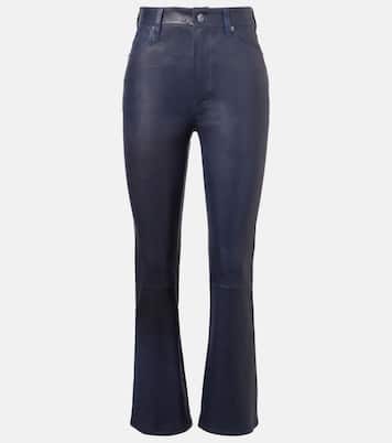 Hose Reboot Crop aus Leder | Frame