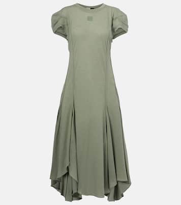 Robe midi Paula's Ibiza en coton mélangé | Loewe
