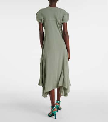 Robe midi Paula's Ibiza en coton mélangé | Loewe