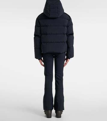 Barsy velvet-trimmed down ski jacket | Fusalp