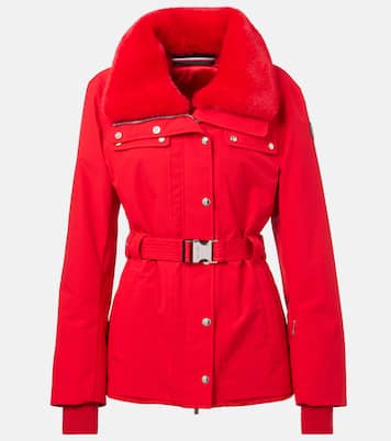 Dessa faux fur-trimmed ski jacket | Fusalp