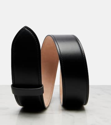 Theo leather belt | Khaite