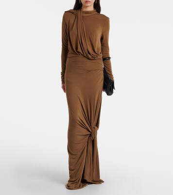 Draped jersey top | Entire Studios