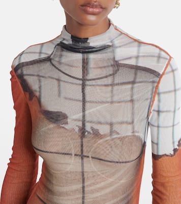 Body Fire aus Mesh | Jean Paul Gaultier