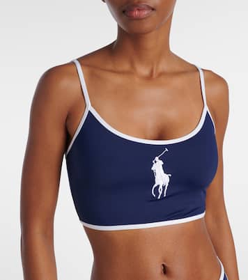 Top de bikini Crop Cami con logo | Polo Ralph Lauren