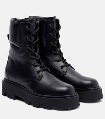 Botines Aurea de piel con cordones | Moncler