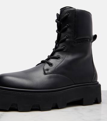 Botines Aurea de piel con cordones | Moncler