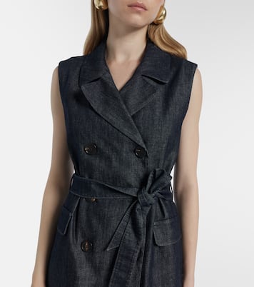 Abito lungo di jeans Greta con cintura | 'S Max Mara