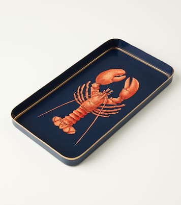 Lobster painted iron tray | Les-Ottomans