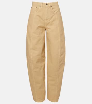 High-Rise Barrel Jeans | Victoria Beckham