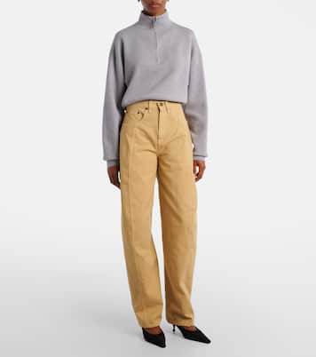 High-Rise Barrel Jeans | Victoria Beckham