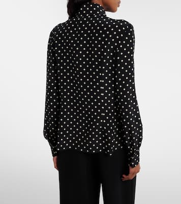 Chemise en soie à pois | Valentino