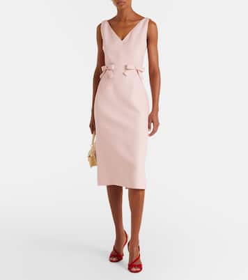 Midikleid aus Crêpe Couture | Valentino