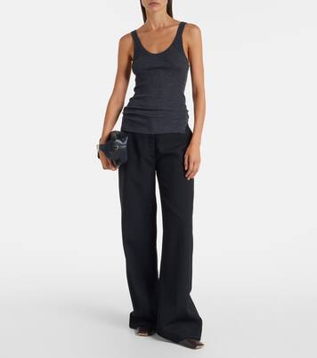 Ella ribbed-knit wool tank top | Calvin Klein