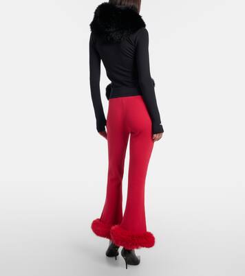 Low-rise cotton capri pants | Balenciaga