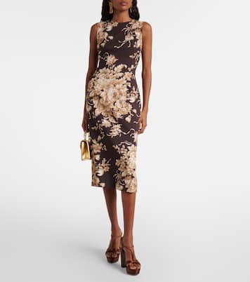 Kesia 120 satin platform sandals | Jimmy Choo