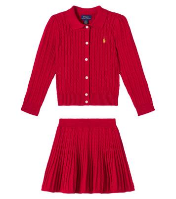 Set aus Cardigan und Rock | Polo Ralph Lauren Kids