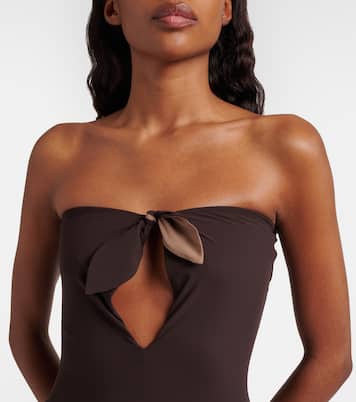 Cutout swimsuit | Saint Laurent