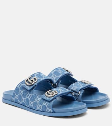 Sandalen GG aus Denim | Gucci