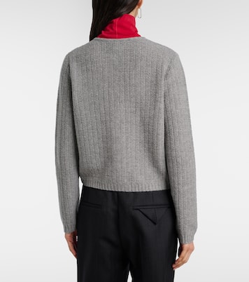 Cardigan en laine et cachemire | Jardin des Orangers