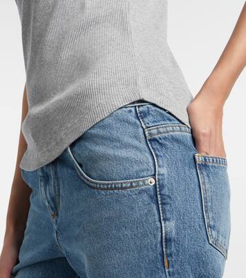 Taomi ribbed-knit cotton jersey T-shirt | Isabel Marant