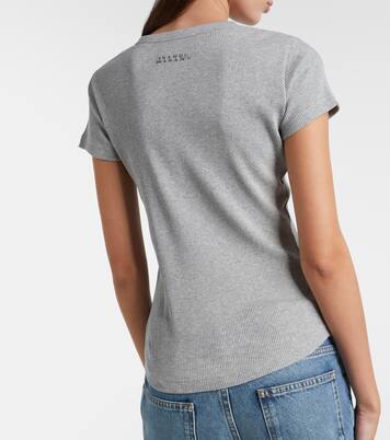 Taomi ribbed-knit cotton jersey T-shirt | Isabel Marant