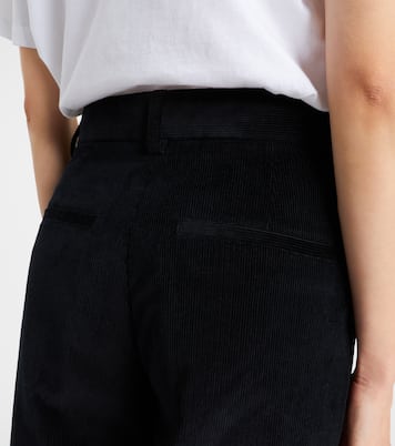 Deep Pleat cotton corduroy wide-leg pants | Toteme